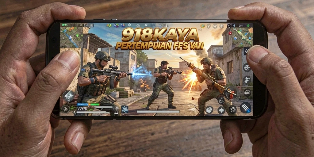 Gameplay intens dari 918KAYA saat pertempuran berlangsung.