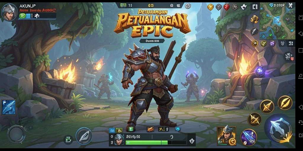 Tangkapan layar menampilkan aksi pertarungan seru dalam gameplay ARPG.