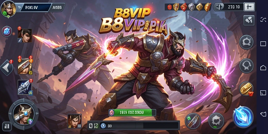 Tampilan menarik dari gameplay B8VIP yang penuh aksi.