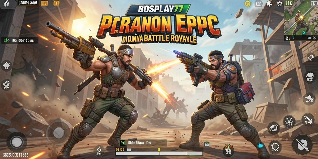 Tampilan gameplay seru dan mendebarkan di BOSPLAY77.