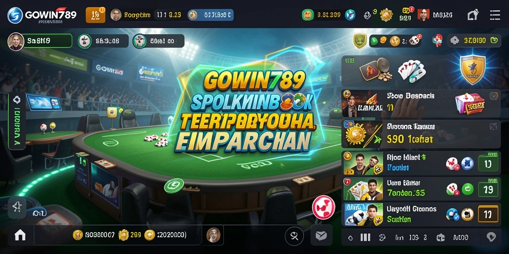 Screenshot utama GOWIN789 yang menunjukkan pengalaman taruhan yang menarik.