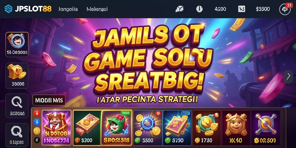 Tampilan gameplay menarik dari JPSLOT88 yang penuh aksi.