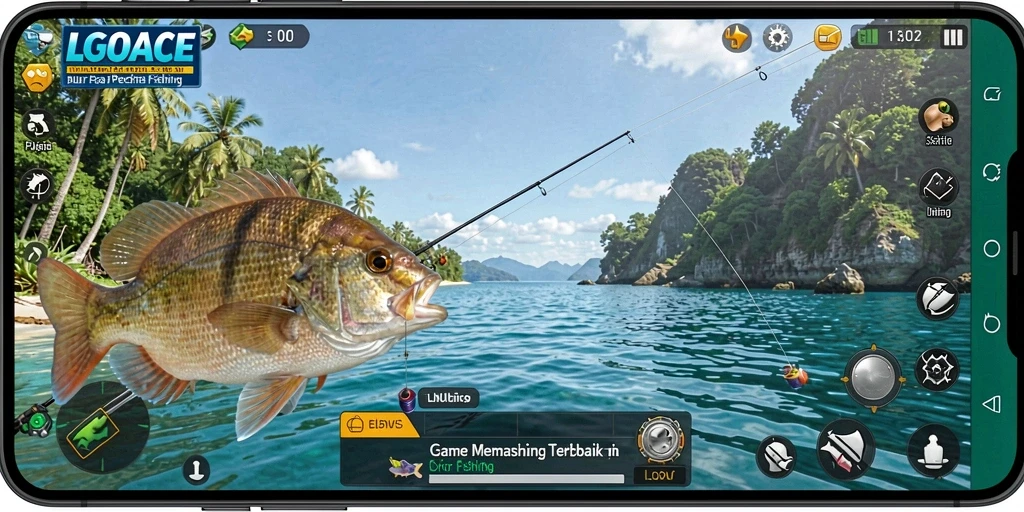 Tangkapan ikan besar di LGOACE dengan grafik menawan.