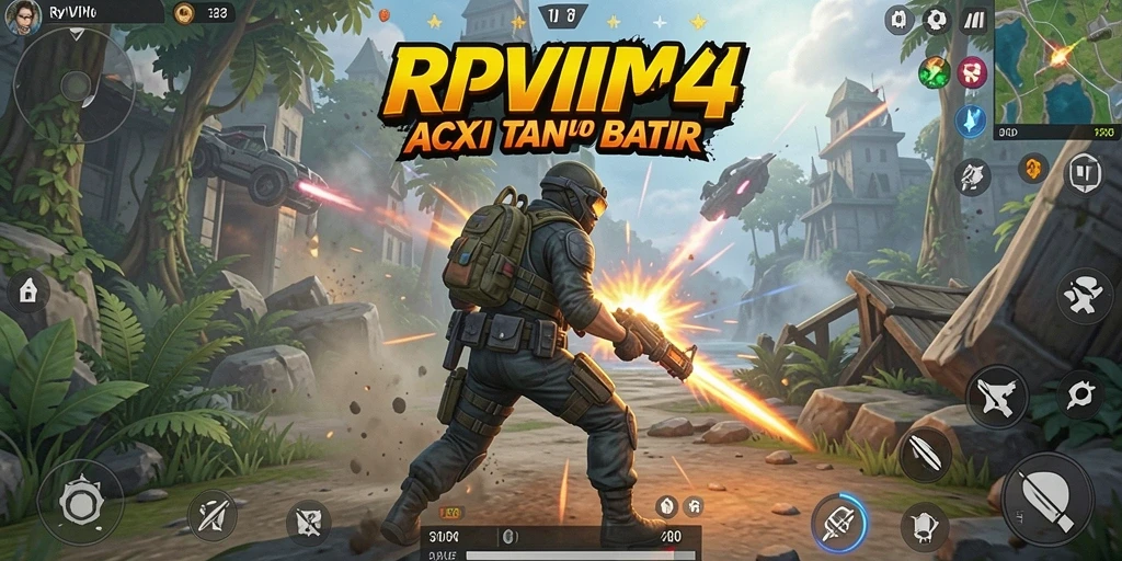 Tampilan gameplay RPVIP4 dengan aksi menegangkan dan grafis yang luar biasa.