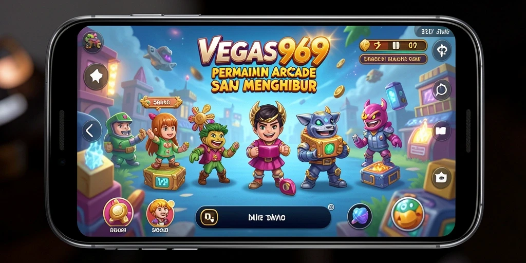 Tampilan gameplay menawan dari VEGAS969 yang penuh aksi Arcade.