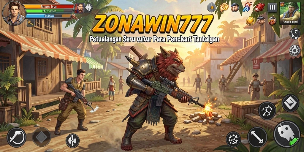Screenshot ZONAWIN777 yang menunjukkan gameplay seru di dunia petualangan.